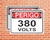 Placa Perigo 380Volts (Cod: PE380)