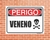 Placa Perigo Veneno (Cod: PE25) na internet