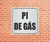 Placa de Identificação do Pi de Gás (EQPG) na internet