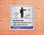 Placa Regras de uso sanitário masculino (Cod: PI31) - comprar online