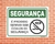Placa Segurança É Proibido Serrar Sem Óculos de Segurança (Cod: SE23) na internet