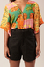 Blusa Tropicália Amarração na Frente - comprar online