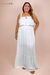 Vestido Longo Babado Branco - Blumarine Rio