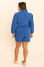 Shorts Saia Azul na internet