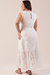 Vestido Midi Laise Branco - comprar online