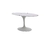 Mesa Saarinen Oval 180x90cm com Tampo em Mármore Marrom Imperial - comprar online