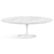 Mesa Saarinen Oval 200x100cm Tampo em Mármore Carrara