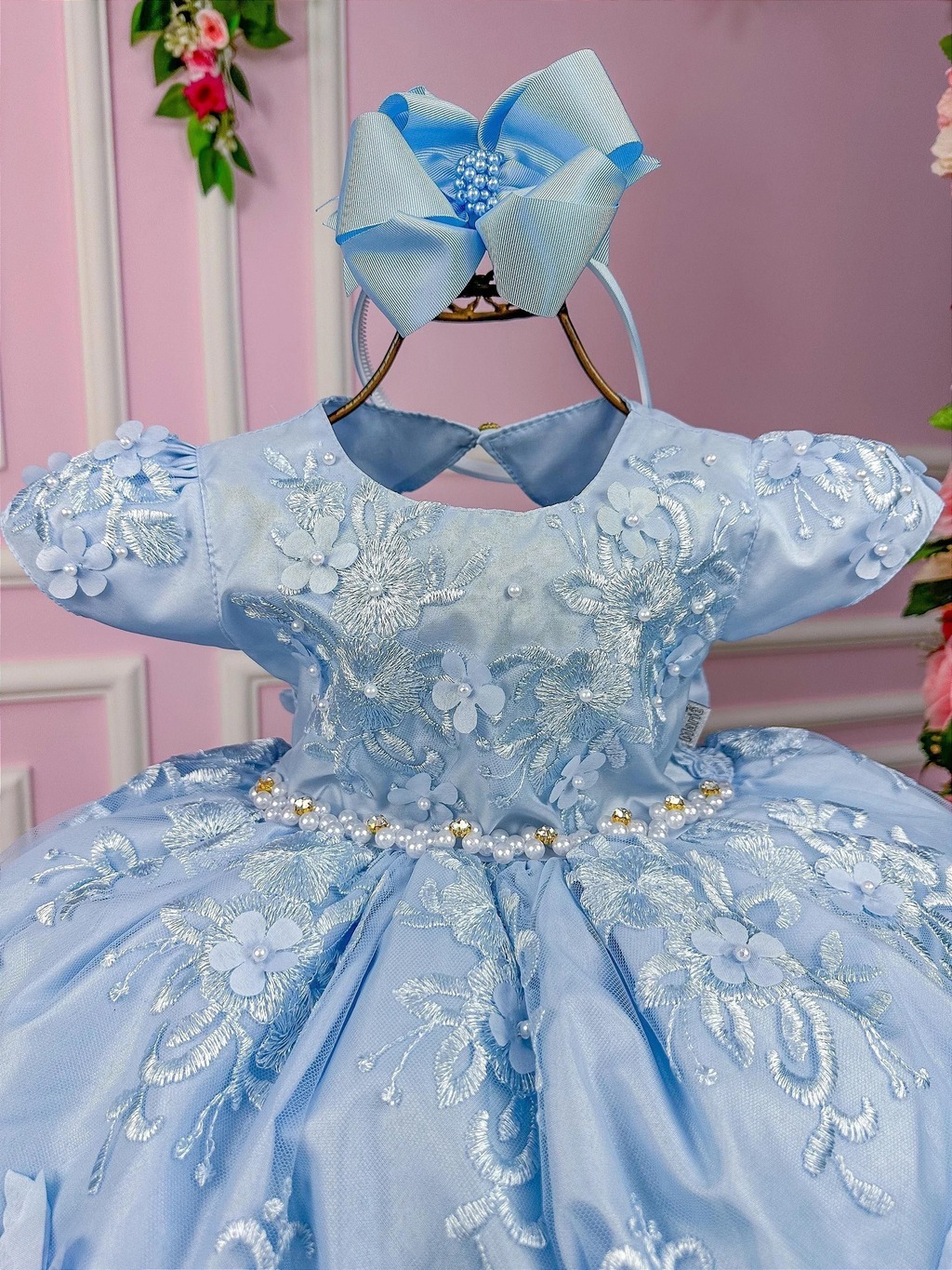 Vestido jardim hotsell encantado luxo