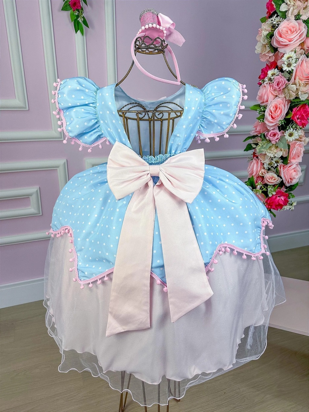Vestido circo menina 2025