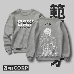 Sweater Baki Hanma - Baki - Net Corp