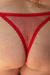 COLALES TIRO ALTO REGULABLE FLAMA ROJA - Bombachas Coco Nude