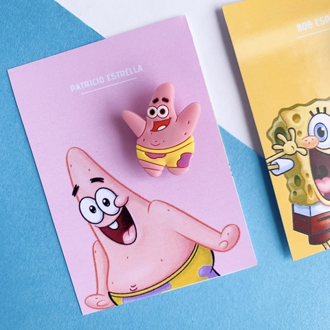 Jibbitz para crocs Patrick Medie Acesorios