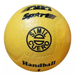 Pelota handball Nø 1 cuero sinttico pegado Aba Sport