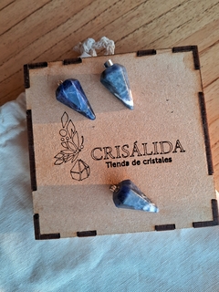 Dijes pulidos con cadena - CRISALIDA