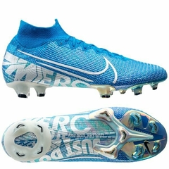 Botines Nike Mercurial Superfly 7 Elite FG New Lights Pack – Blue Hero/White