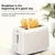 Torradeira Coby - Toaster - 110V - Branco - comprar online