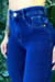 Calça Feminina Jeans Com Lycra Escura - Boutique da Gih