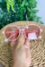 Óculos Feminino De Sol Hexagonal - comprar online