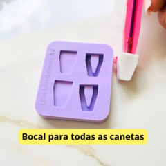 Molde para resina, bocal para todos os tipos de canetas bic. - Moldes da mona