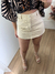 SHORTS SAIA JEANS NUDE - loja online