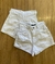 SHORTS JEANS BRANCO na internet