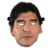 Careta Diego Maradona Famosos Cotillon Disfraz