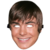 Careta Zac Effron High School Musical Famosos Cotillon Disfraz Fiesta