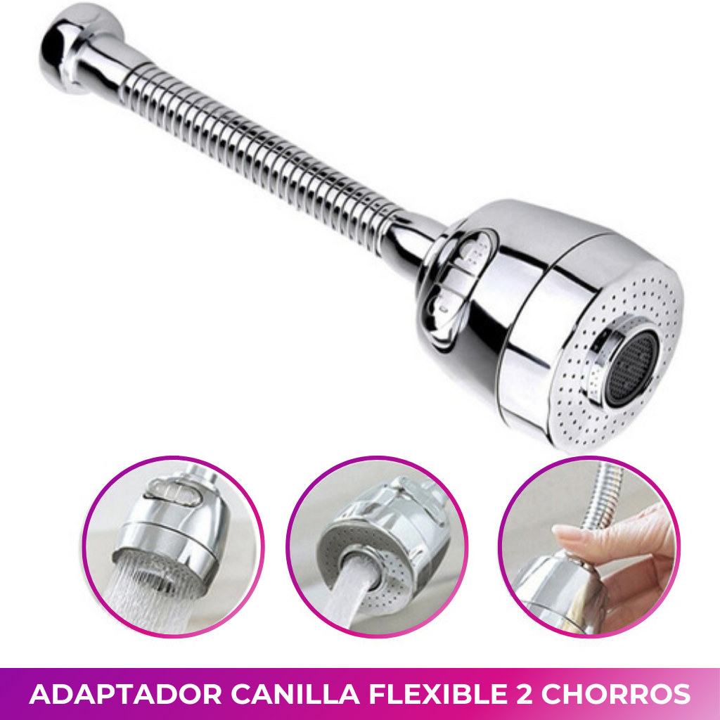 Canilla flexible shop