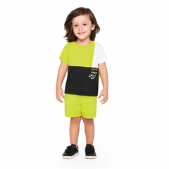 Conjunto Curto Infantil Masculino Marisol