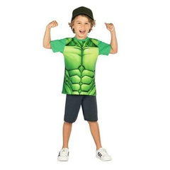 Conjunto Menino Infantil Vingadores- O incrível Hulk