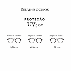 Óculos Yuri - loja online