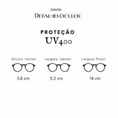 Óculos Joana Rosa - loja online