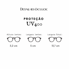 Óculos Dom Black - Nati Alcazas