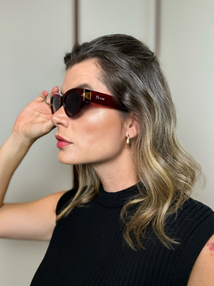 Óculos Laura Vermelho - comprar online