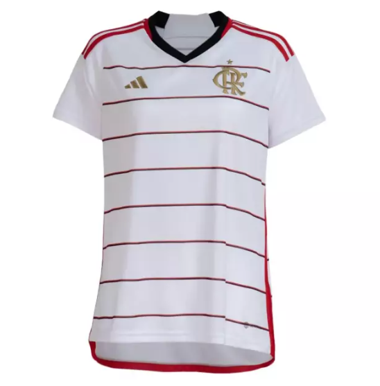 Camisa Flamengo II 23/24 - Feminina Adidas - Branco
