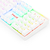 Teclado Gamer Redragon Mitra RGB Mecânico Branco Switch Red - K551W-RGB-1 (PT) RED - 5515