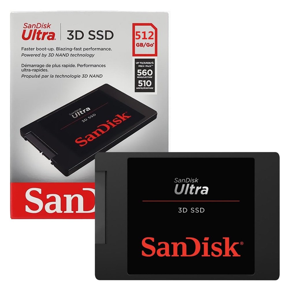 Sandisk ultra 512gb ssd outlet