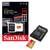 Cartão de Memória SanDisk MicroSD 256Gb Extreme USH-I 130Mb/s - SDSQXAV-256G-GN6MA - 6598