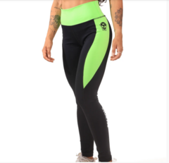 Legging feminina BSCross High - Preto / Verde - comprar online