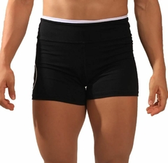 Short intermediário BSCross Skull - Preto / Branco - comprar online