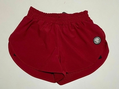 Short feminino duplo Flow BSCross - Vermelho na internet