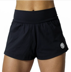 Short feminino duplo Flow BSCross - Preto - comprar online