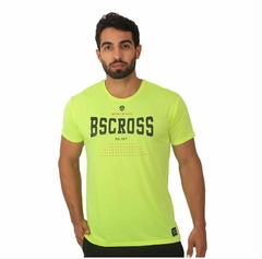 Camiseta Masculina BSCross Easy Wod - Amarelo Neon - comprar online