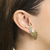 Brinco Ear Cuff Plissado Banho Ouro - comprar online