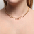 Colar Choker Bolinhas Banho Ouro - comprar online