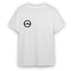 Camiseta LifeStyle Loucos por Motocross Branca 100% Algodão na internet