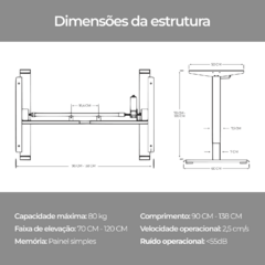 Mesa com Regulagem de Altura STANDARD - INPRO BRASIL