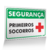 Placa Segurança - Primeiros Socorros