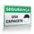 Placa Segurança - Use Capacete