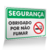 Placa Segurança - Obrigado por não Fumar